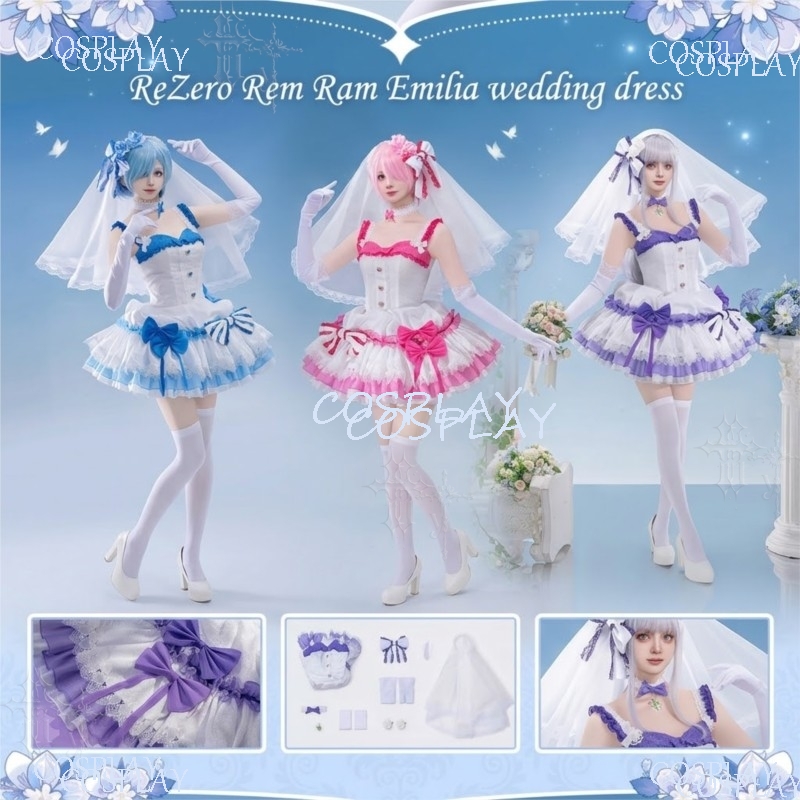 Costume Cosplay di Rem, Ram ed - Japanese Women Lifestyle recensione e prezzo